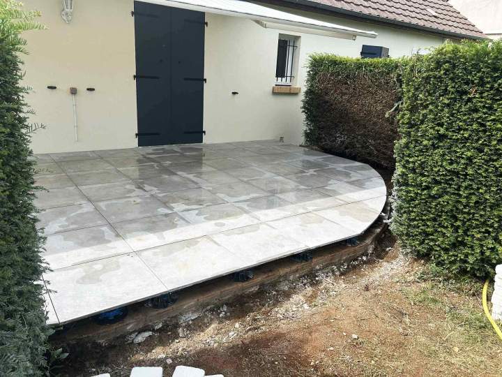 Aménagement terrasse Bourges